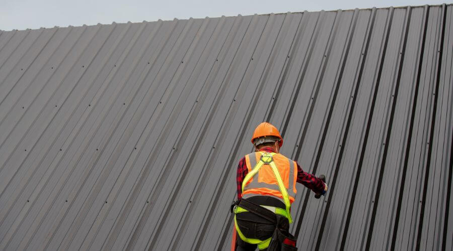 Professional metal roof installation services in Wolf, WY